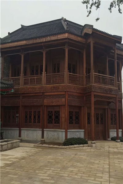 景观木屋图片 河南沅木古建 许昌景观木屋