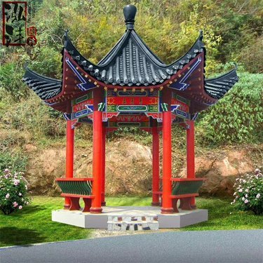 水泥六角凉亭造价多少钱