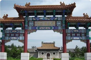 新农村大门水泥仿古牌坊