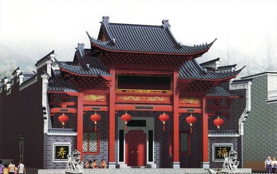 湖北中柱古建园林