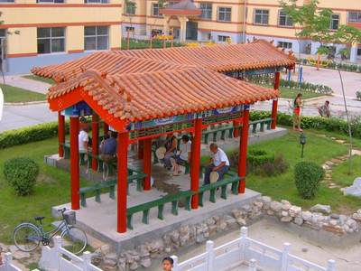 福星防腐木廊道古建廊亭工程施工园林长廊 连廊亭子定做 源头工厂