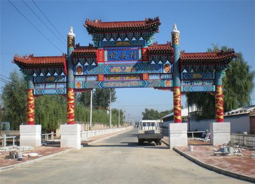 菏泽仿古牌楼 仿古牌楼公司 盛程园林 诚信商家