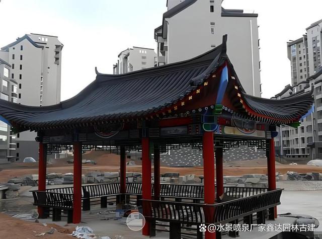 盐城仿古建筑凉亭工程