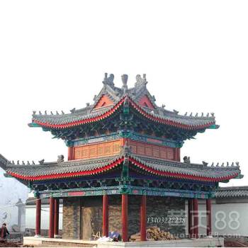 【河北邯山家族宗祠仿古祠堂设计古建祠堂施工】-