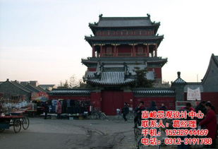 仿古建筑设计 唐山古建筑 嘉峻景观