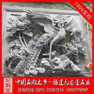 寺庙浮雕雕刻 青石浮雕 惠安石雕厂家