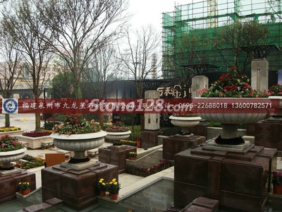 供应石花盆、石花钵、花岗岩花盆——助力园林绿化工程