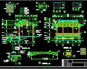 苏杭风格园林古建筑水榭施工图纸免费下载指南