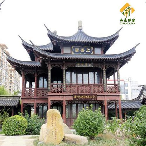 户外仿古庭院景观 传统建筑与现代园林工程的完美融合